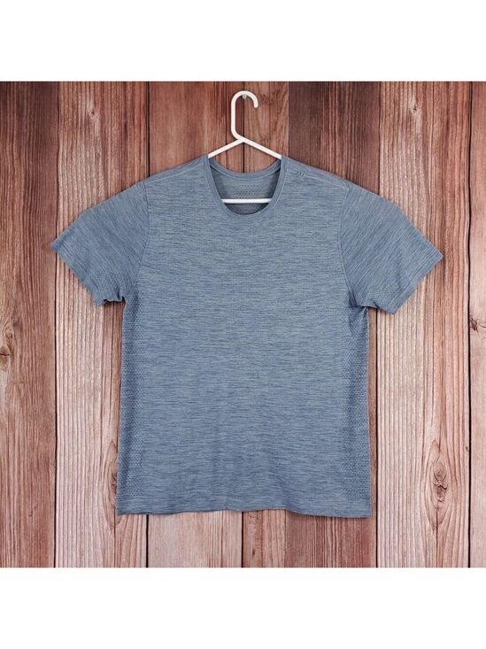 lululemon athletica Other - Lululemon Mens XL Vented Perforated Short Sleeve Shirt Athletic Athleisure Blue